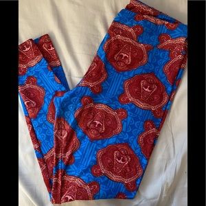 TC LulaRoe Bear Leggings